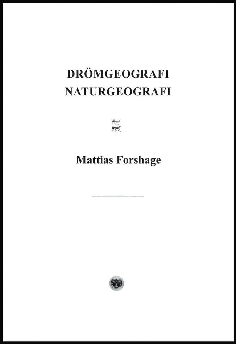 Drömgeografi Naturgeografi