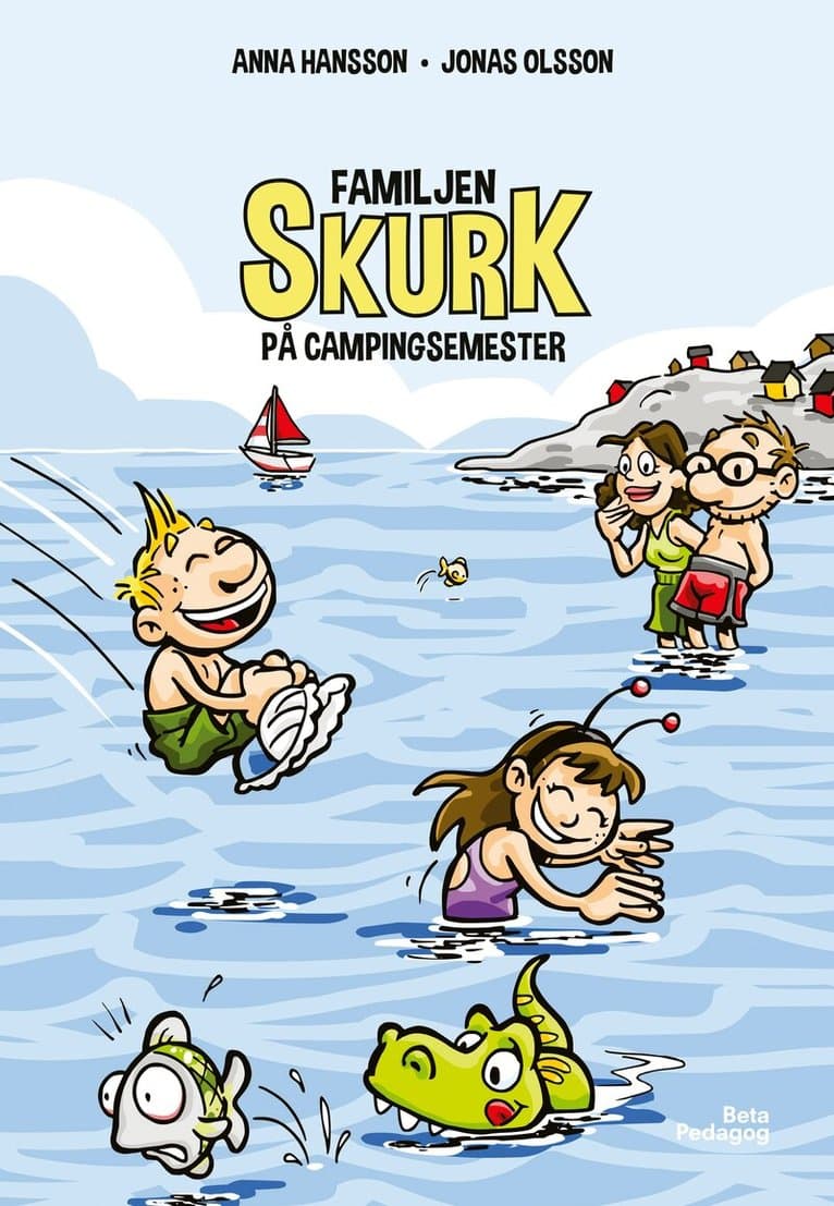 Familjen Skurk på campingsemester