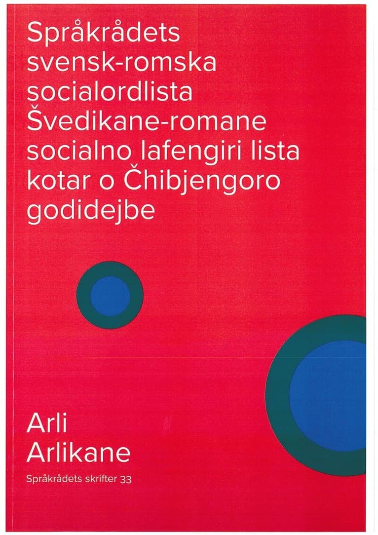 Språkrådets svensk-romska omsorgsordlista på dialekten polskromani