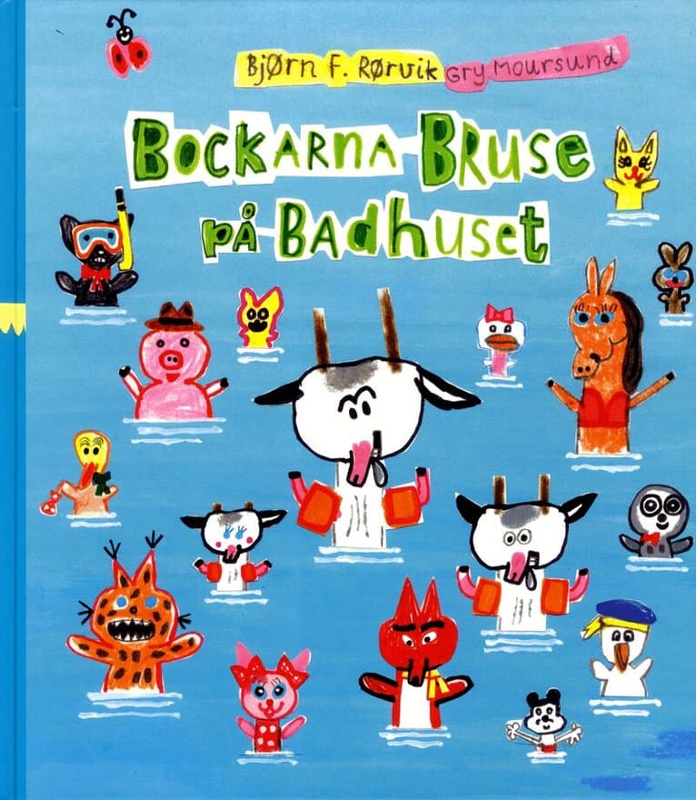 Bockarna Bruse på badhuset