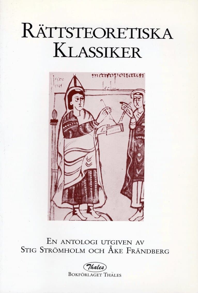 Rättsteoretiska klassiker: en antologi