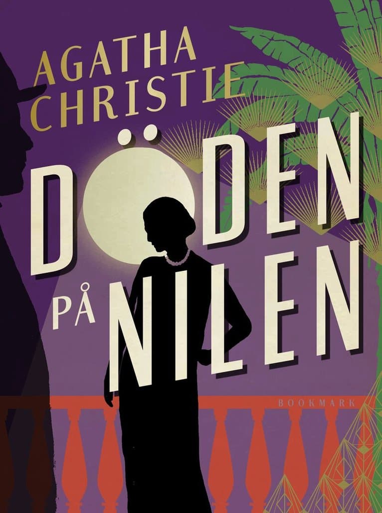 Omslag till boken Döden på Nilen av Agatha Christie