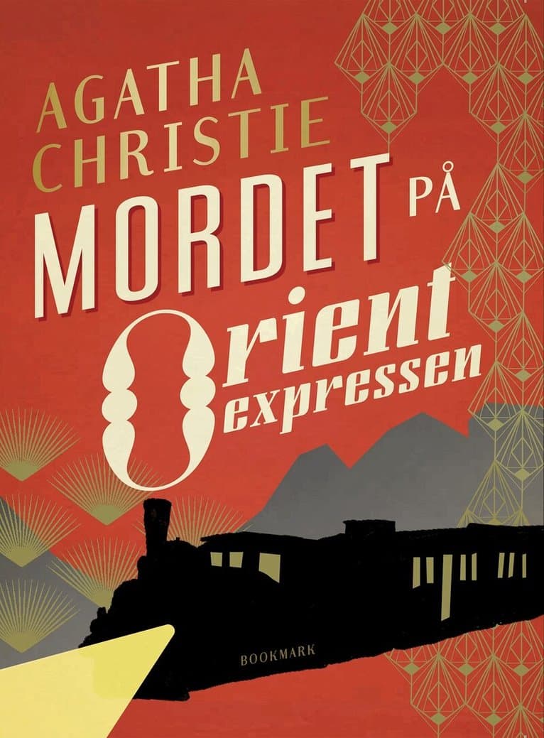 Omslag till boken Mordet på Orientexpressen av Agatha Christie