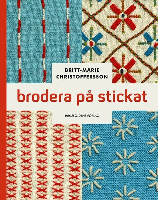 Brodera på stickat