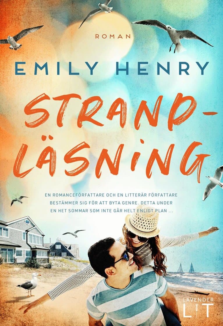 Omslag till boken Strandläsning av Emily Henry