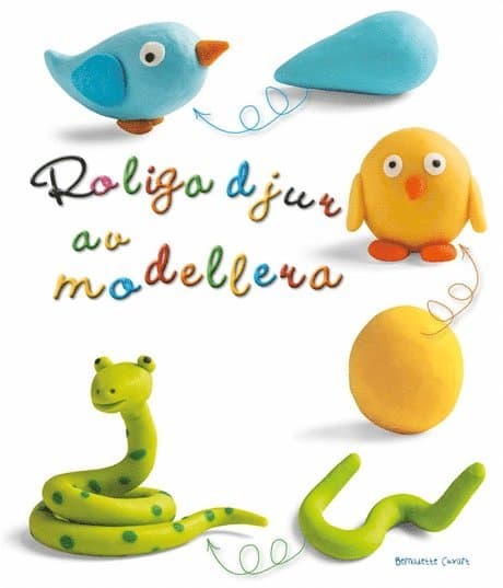 Roliga djur av modellera