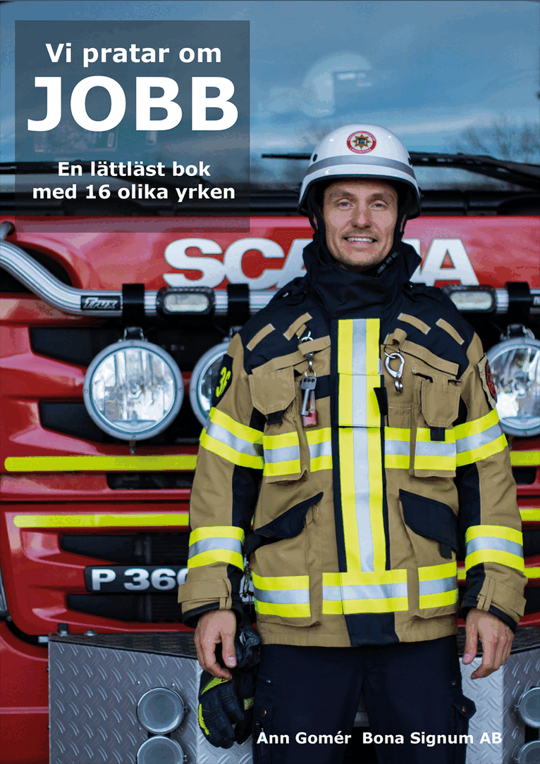 Vi pratar om jobb : en lättläst bok med 16 olika yrken