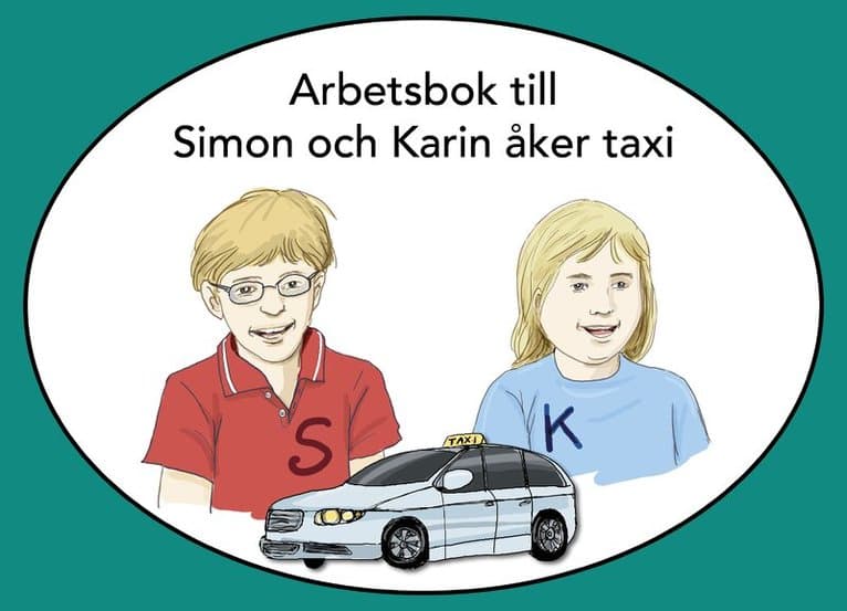 Simon och Karin åker taxi, arbetsbok