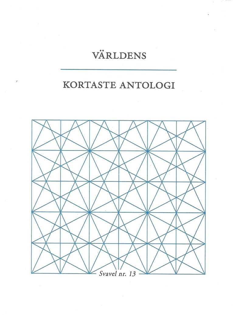Världens kortaste antologi