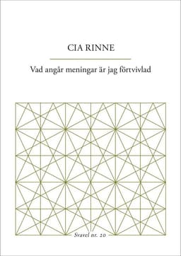 Vad angår meningar är jag förtvivlad