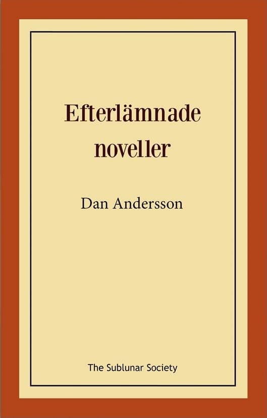 Efterlämnade noveller