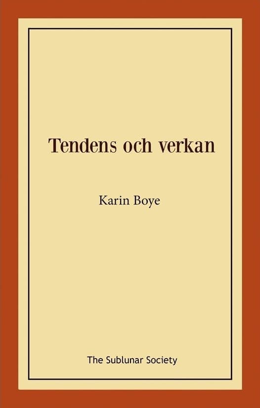 Tendens och verkan