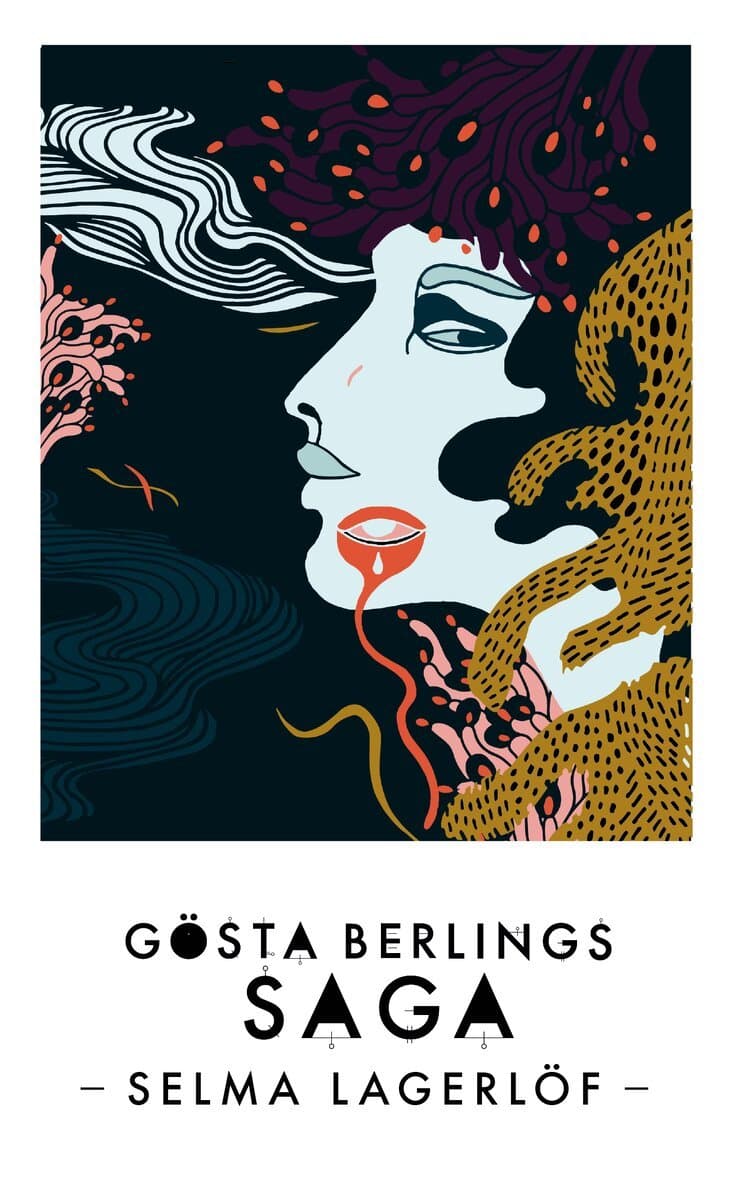 Omslag till boken Gösta Berlings saga av Selma Lagerlöf