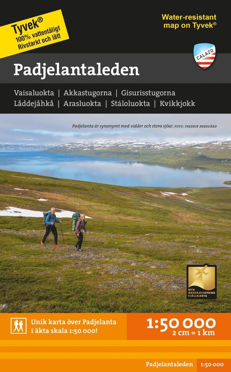Padjelantaleden 1:50.000