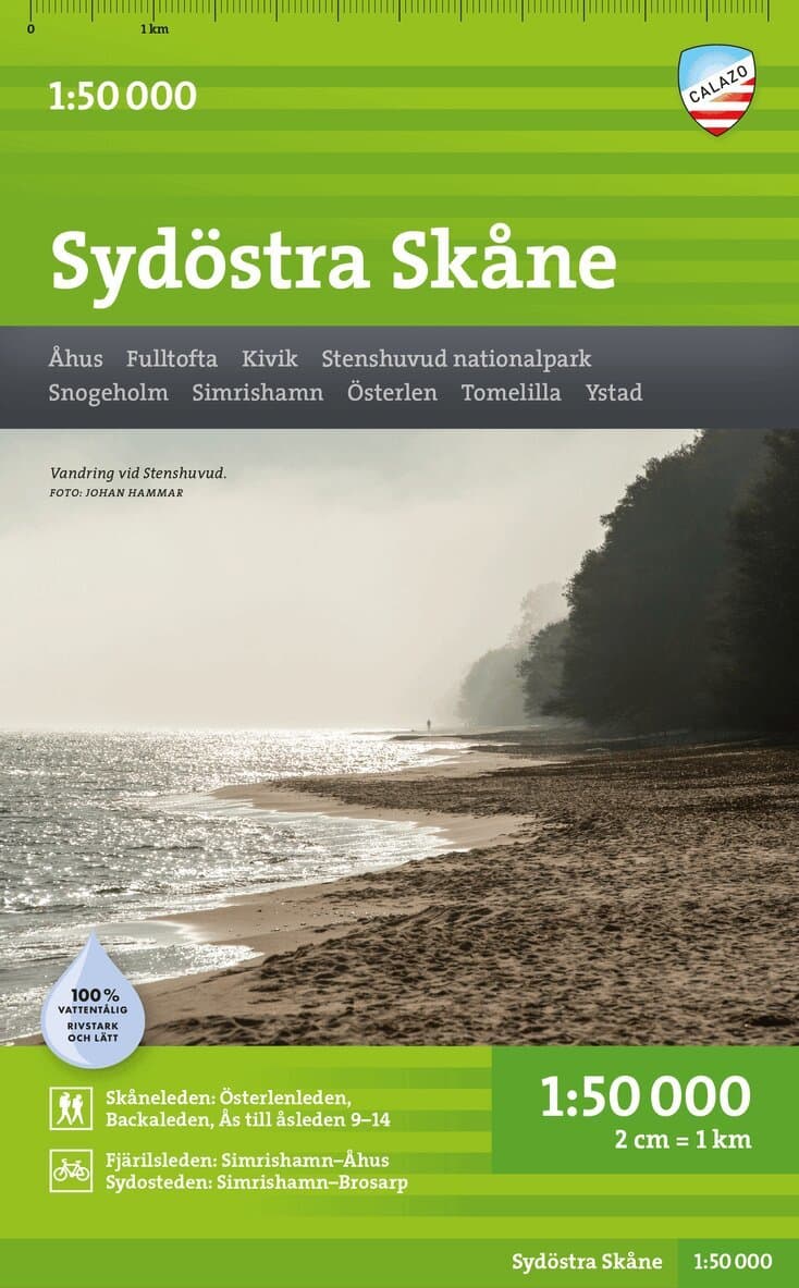 Sydöstra Skåne 1:50.000