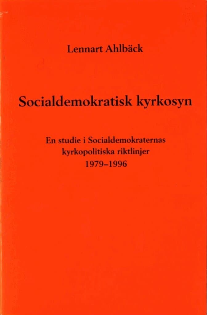 Socialdemokratisk kyrkosyn
