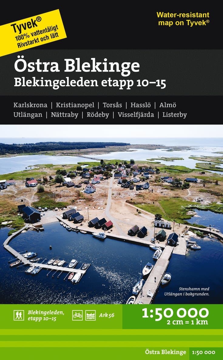 Östra Blekinge 1:50.000