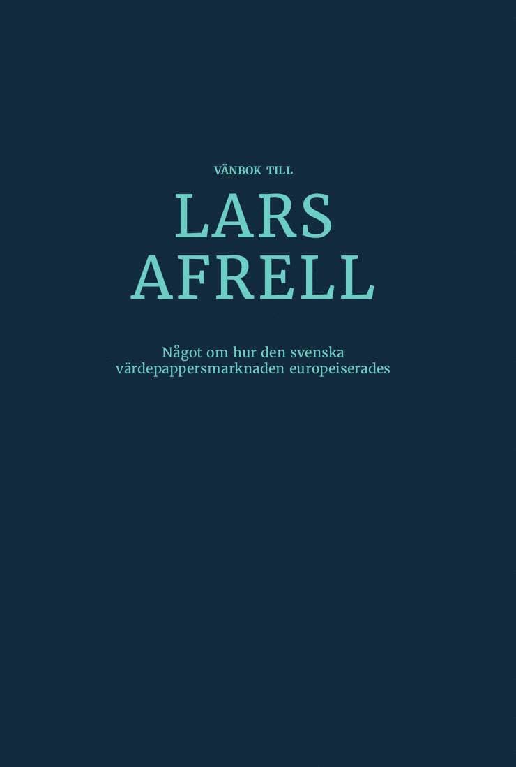 Vänbok Lars Afrell