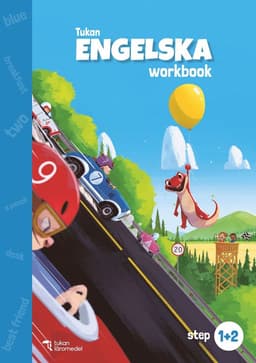 Tukan Engelska Workbook Step 1+2 Workbook