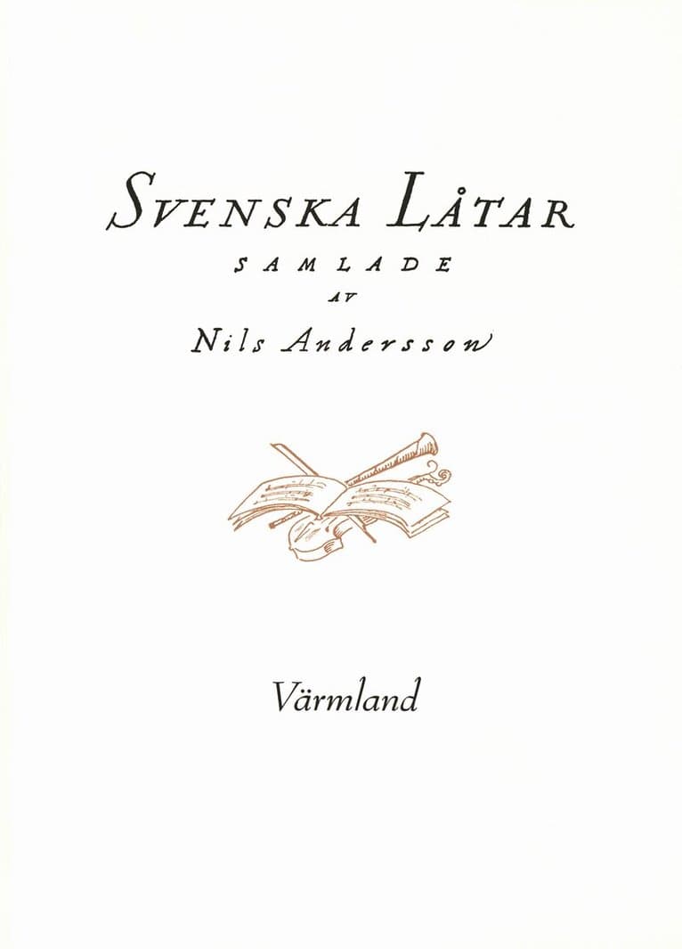 Svenska låtar Värmland