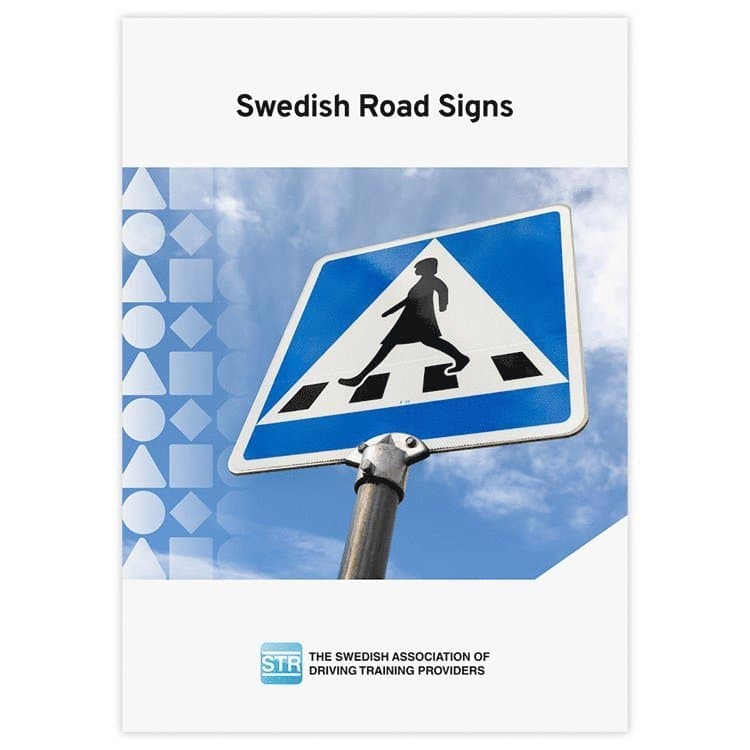 Omslag till boken Swedish Road Signs