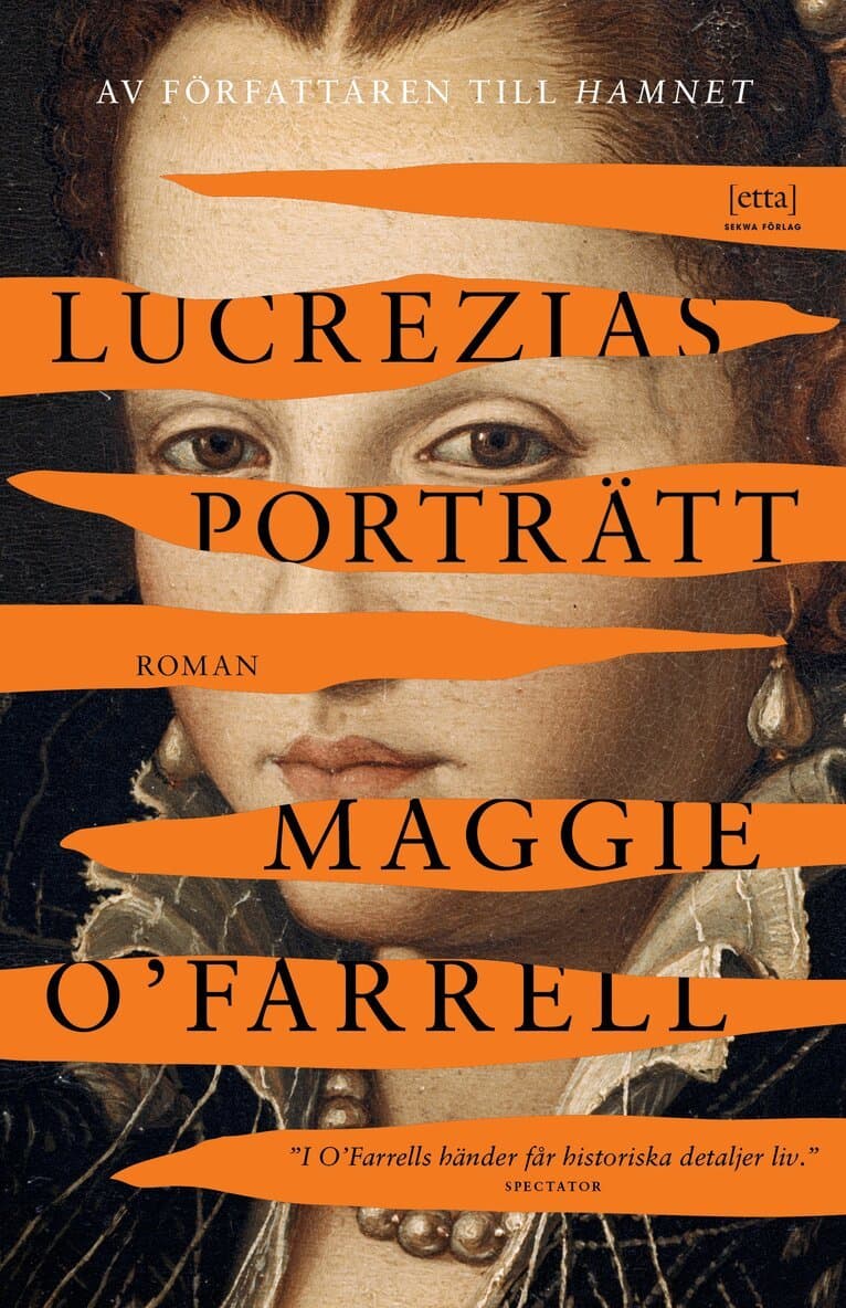 Omslag till boken Lucrezias porträtt av Maggie O'Farrell