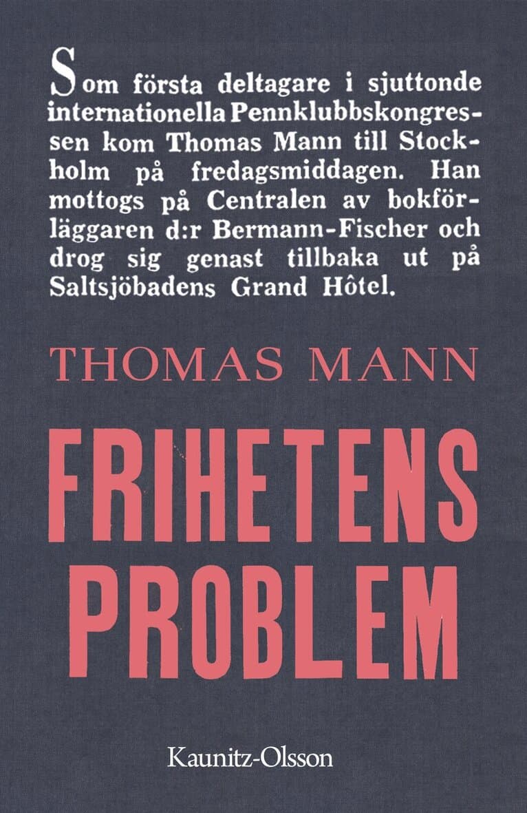 Frihetens problem