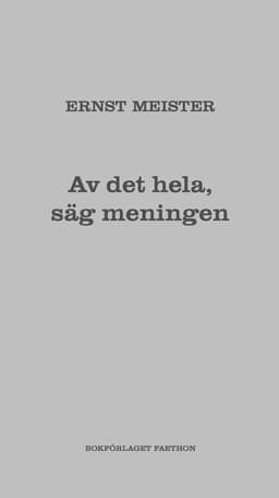 Av det hela, säg meningen