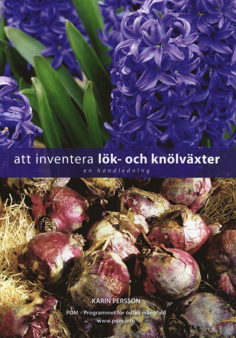 Att inventera lök- och knölväxter