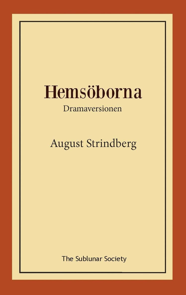 Hemsöborna : dramaversionen