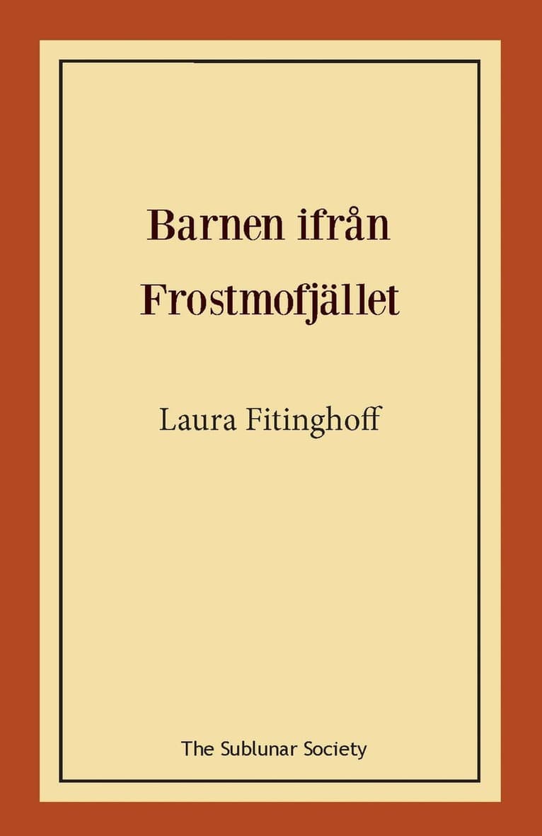 Barnen ifrån Frostmofjället
