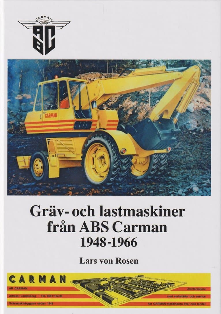 Gräv-och lastmaskiner från ABS Carman 1948-1966