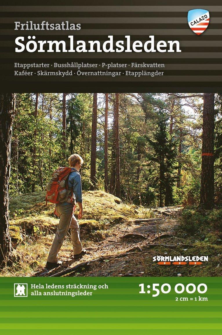 Friluftsatlas Sörmlandsleden 1:50 000