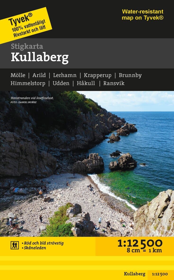 Stigkarta Kullaberg 1:15.000