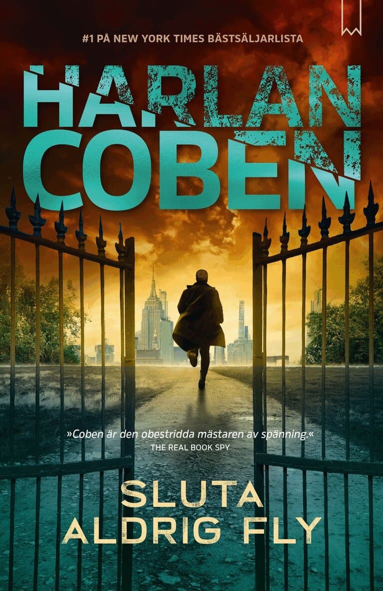 Omslag till boken Sluta aldrig fly av Harlan Coben