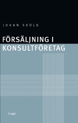Försäljning i konsultföretag
