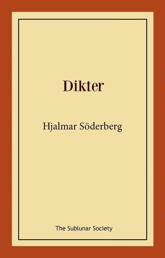 Omslag till boken Dikter av Hjalmar Söderberg
