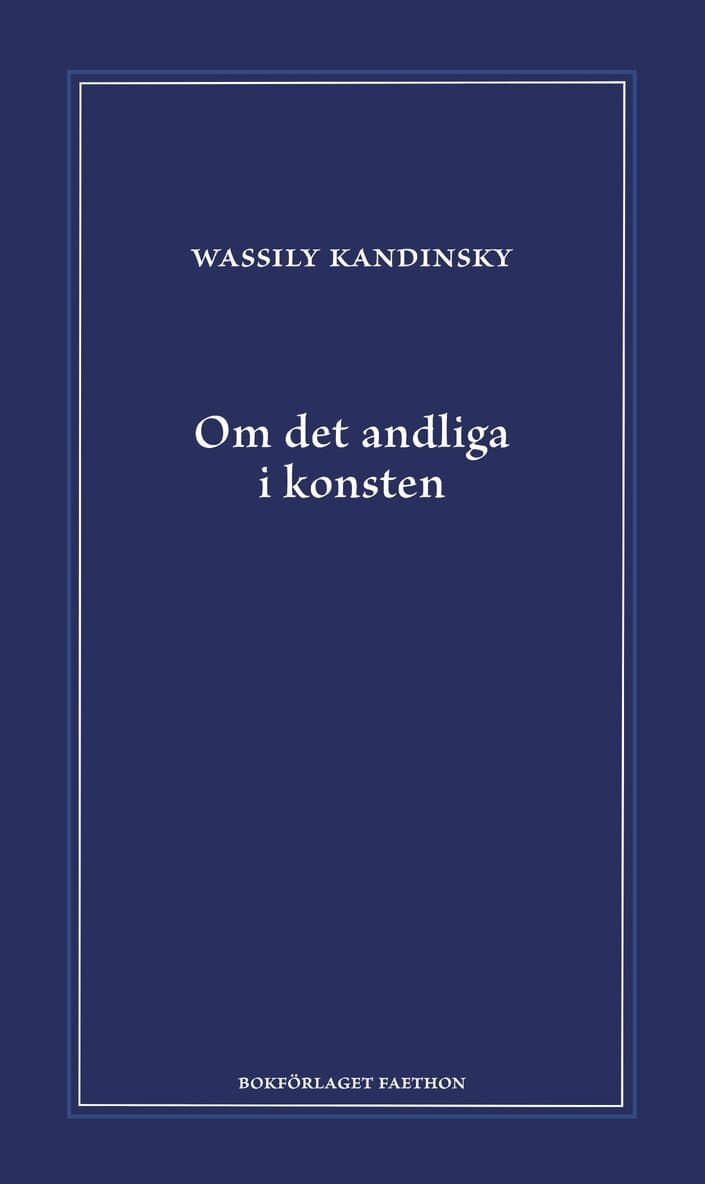 Om det andliga i konsten
