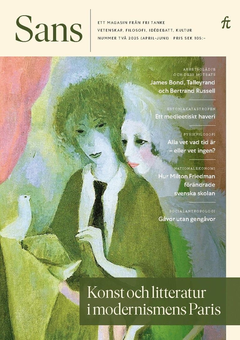 Sans 2/2025. Konst och litteratur i modernismens Paris