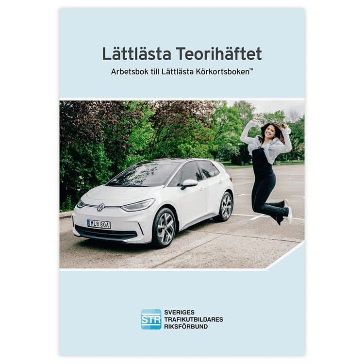 Omslag till boken Lättlästa Teorihäftet