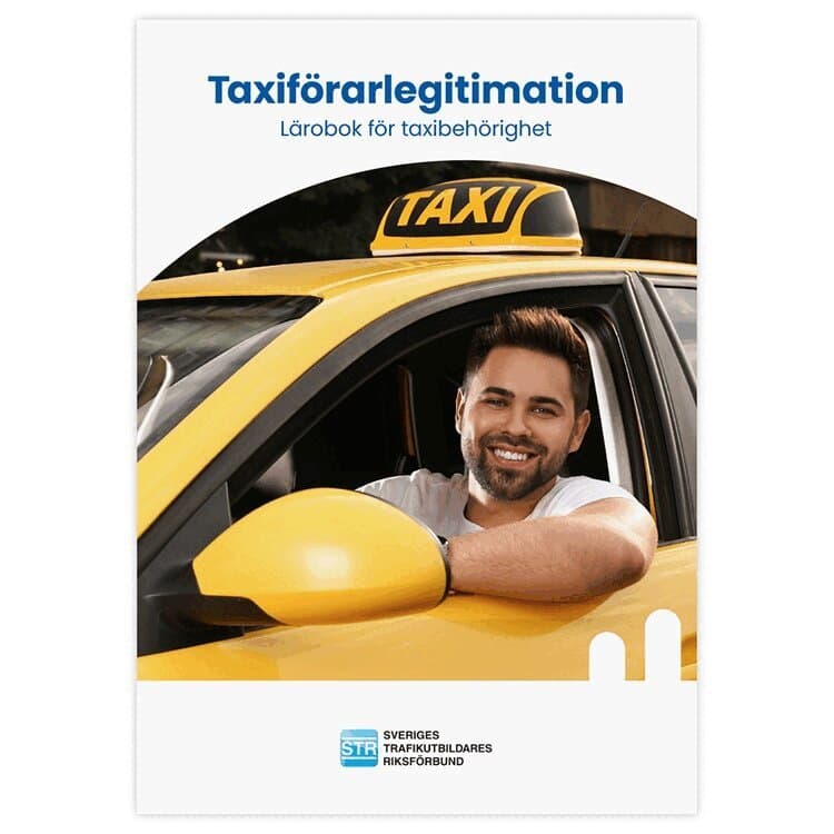 Omslag till boken Taxiförarlegitimation