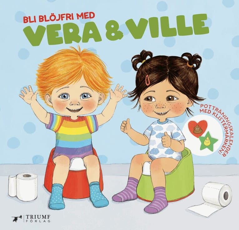 Vera och Ville potträningskalender - Bli blöjfri!