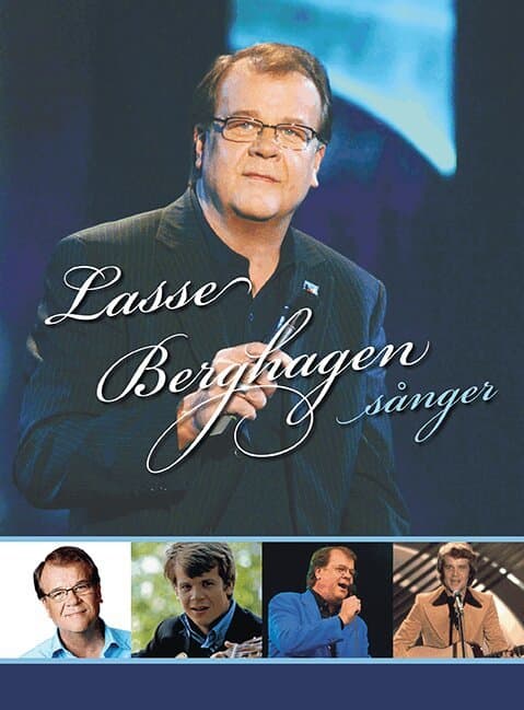 Omslag till boken Lasse Berghagen sånger