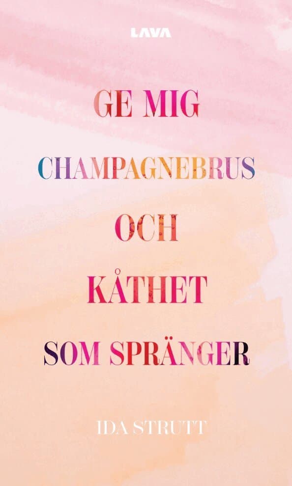 Ge mig champagnebrus och kåthet som spränger
