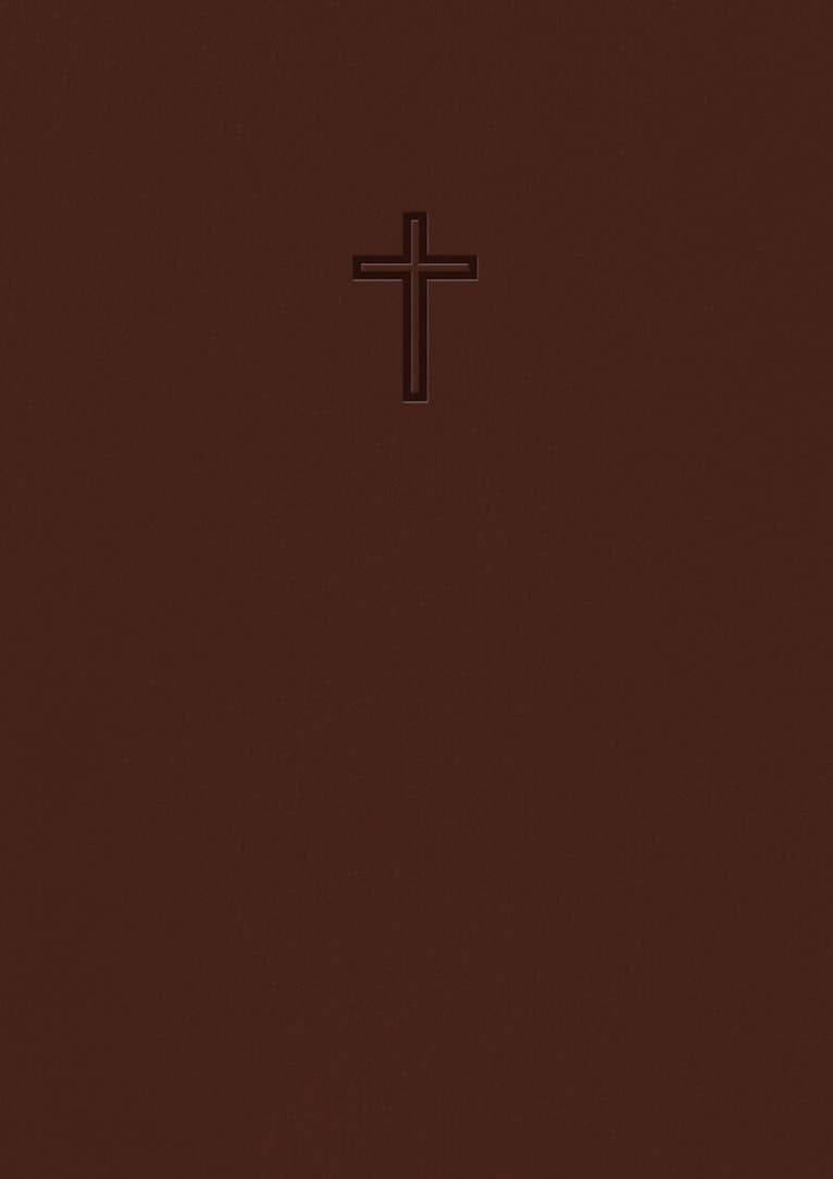 Svenska Folkbibeln 2015 : Slimline Mörkbrun Konstskinn