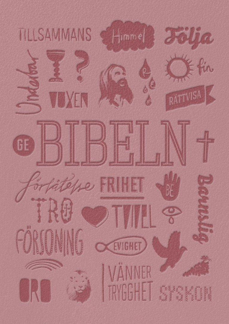 Svenska Folkbibeln 2015 : Slimline Rosa Konfirmandbibeln