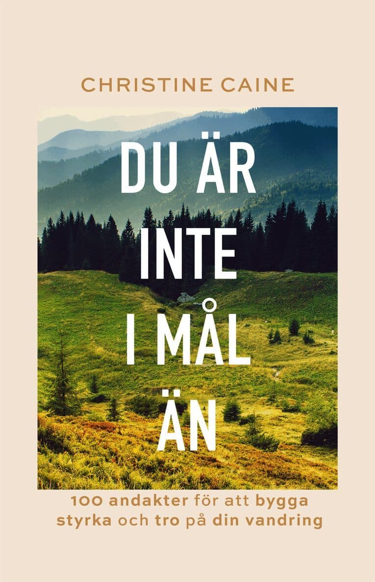 Du är inte i mål än