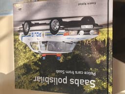 Saabs polisbilar / Police cars from Saab