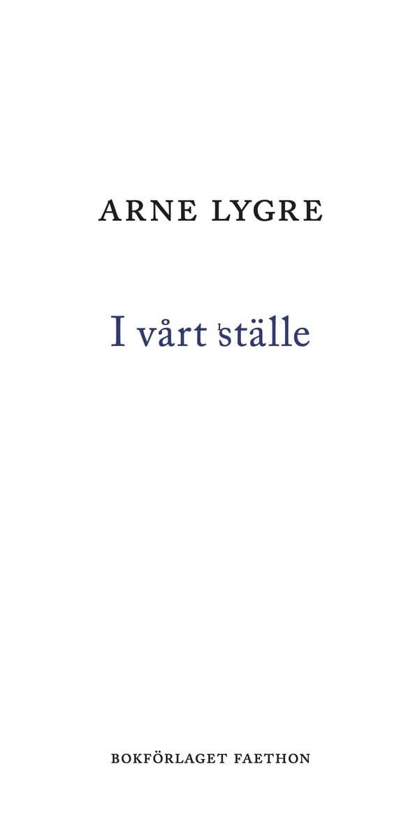 I vårt ställe