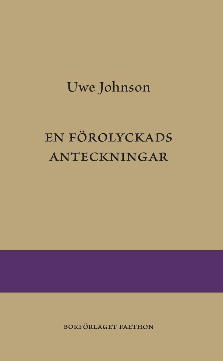 En förolyckads anteckningar